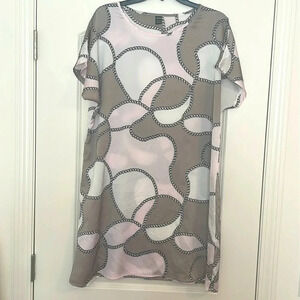 SHEIN Chain Print Sleeveless Blouse/Dress Size XL